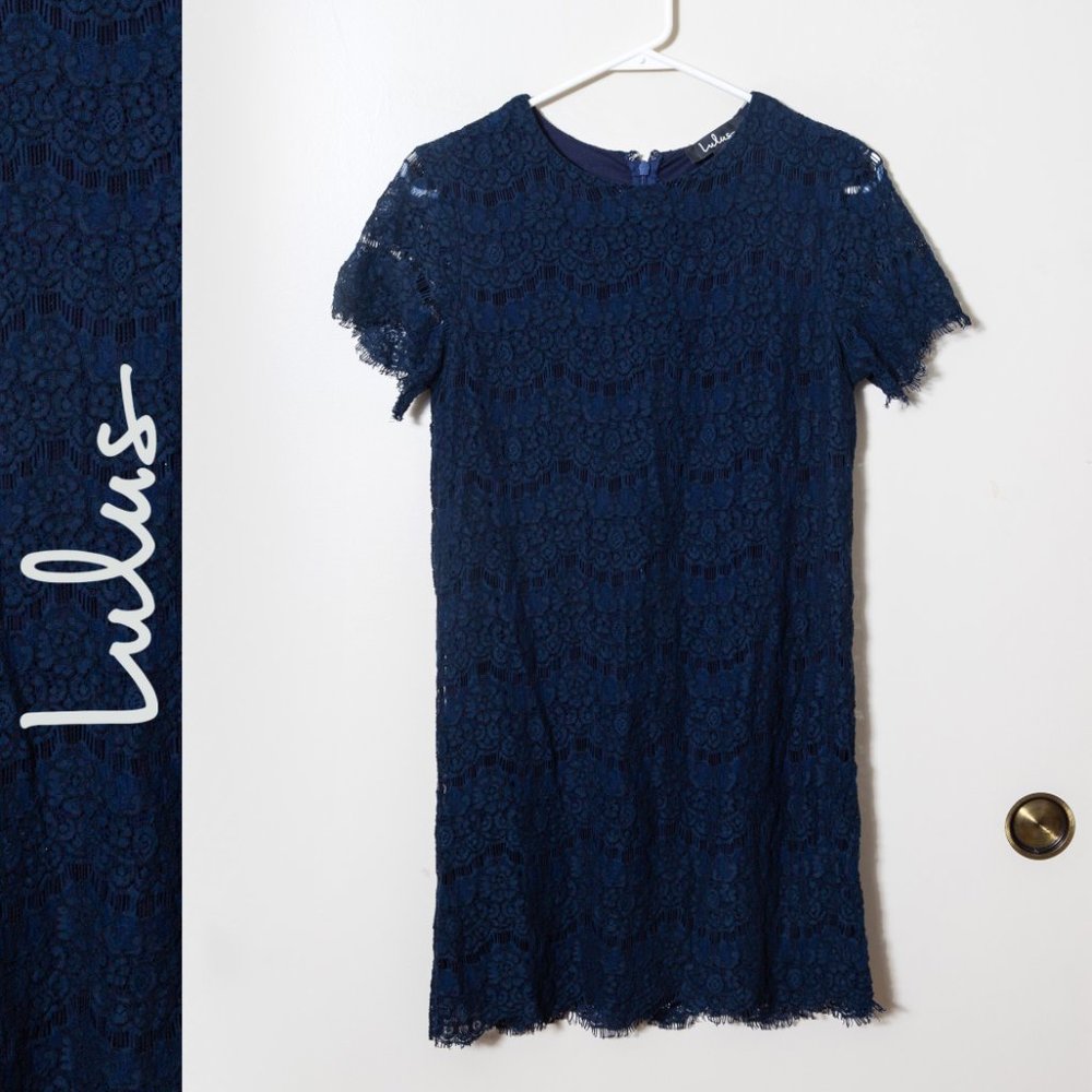 Lulu’s - Mini Dress - Dark Blue